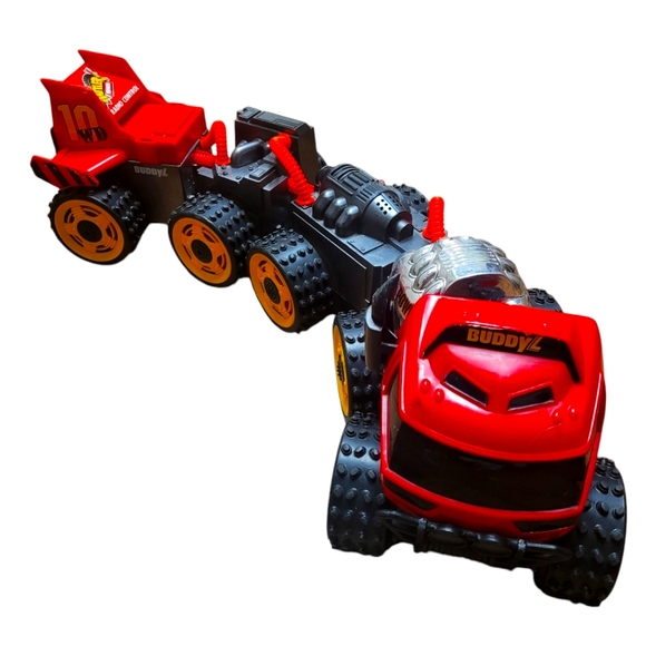 1994 Buddy L The Rattler 10wd 9.6v Rc Radio Controlled RC...